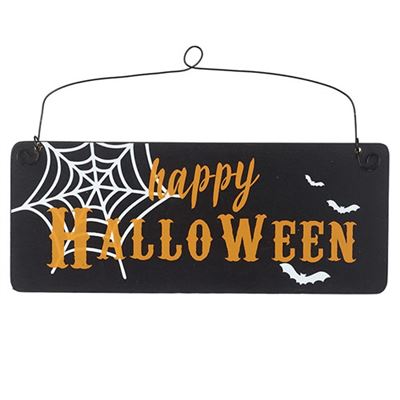 Happy Halloween Wooden Hanging Sign