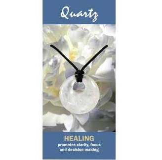 Quartz Agogo Necklace Natural Jewellery for Healing