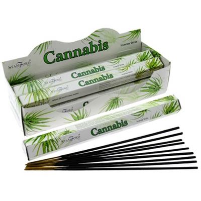 Cannabis Incense Sticks Hexagonal Pack Stamford Box Of Six Special Offer