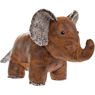 Elephant Antique Brown Doorstop