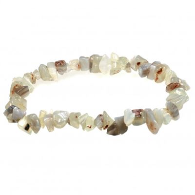 Agate Gemchip Bracelet