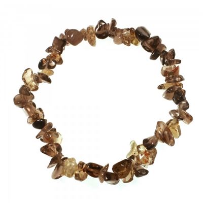 Smoky Quartz Gemchip Bracelet